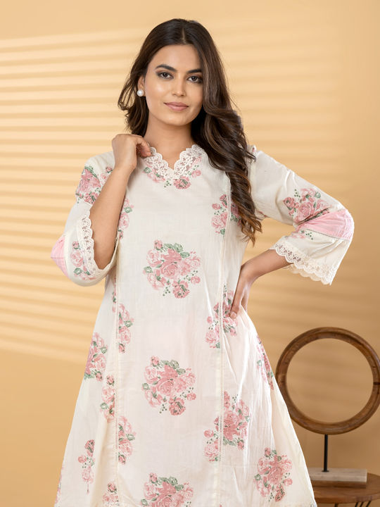 Pink Floral Relaxed Co-ord Set