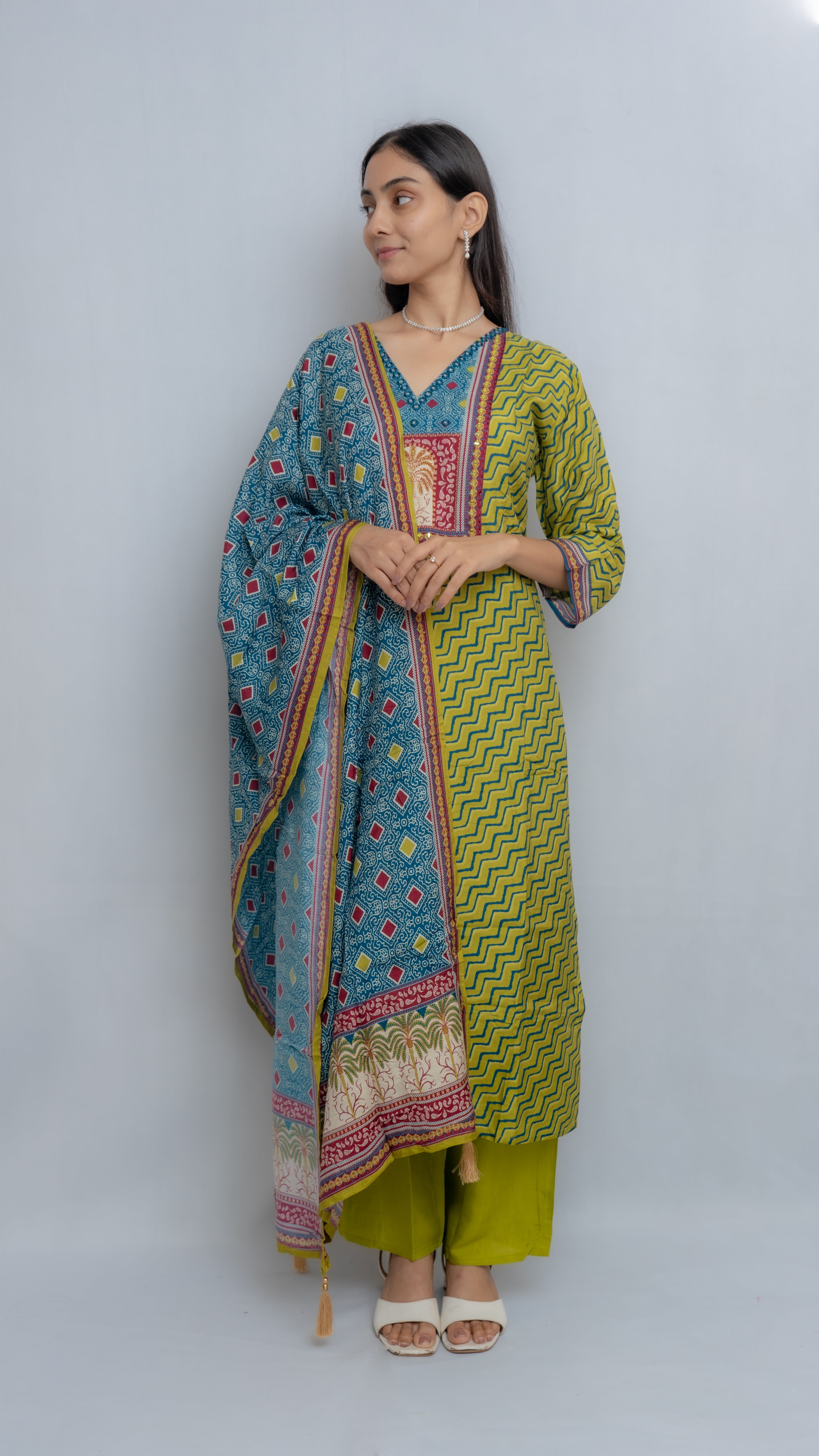 Lahariya Pure Silk Kurta Set Lavanya By Deepali
