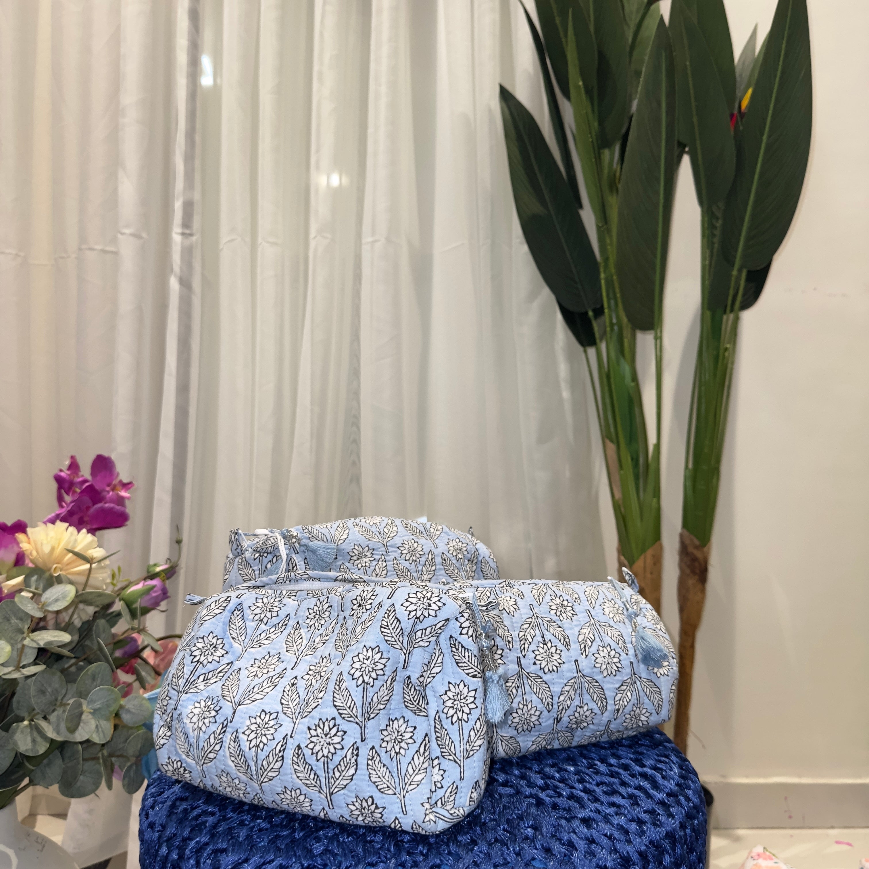 Lavanya Pouch (Sky Blue)