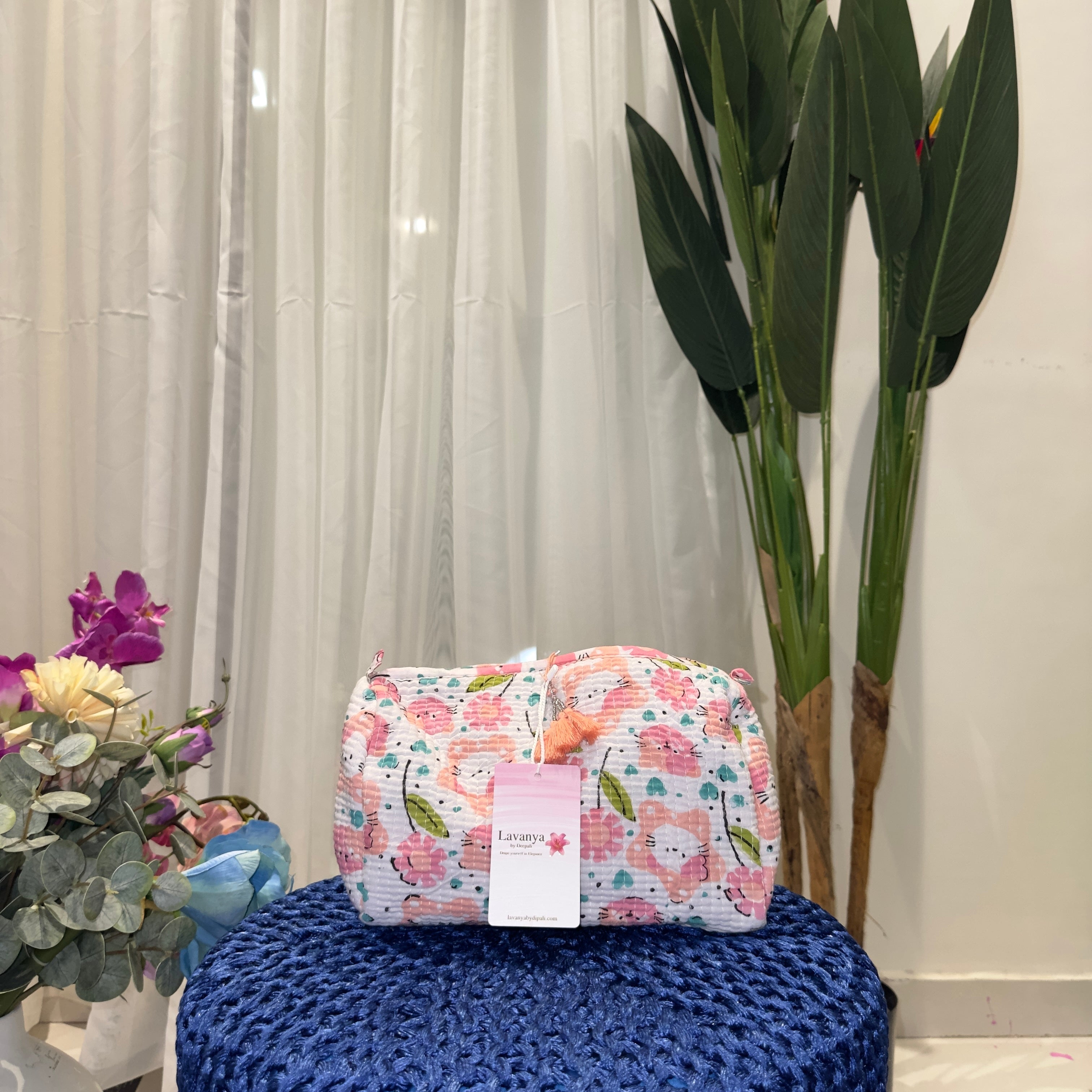 Lavanya Pouch (Light Pink)
