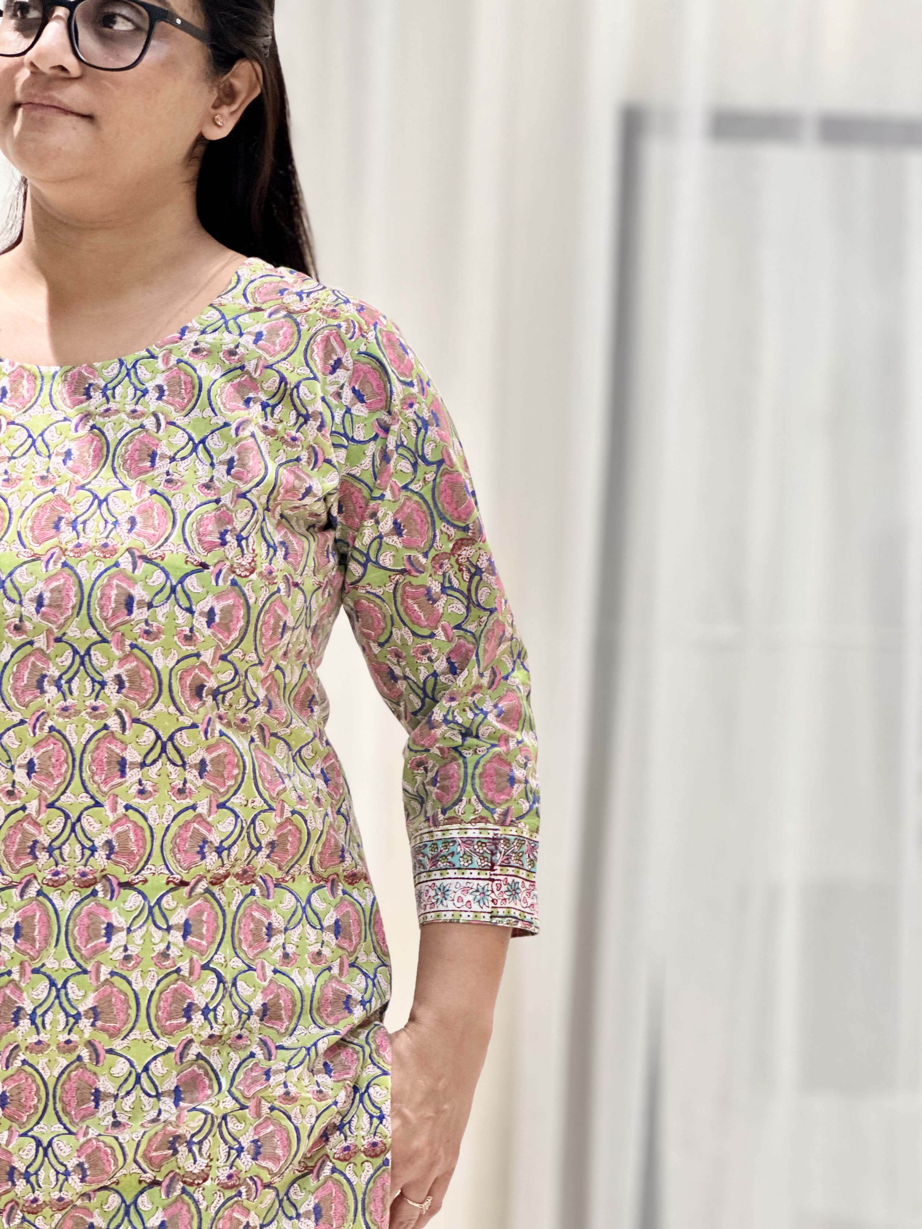 Heer Kurta Set (Green)