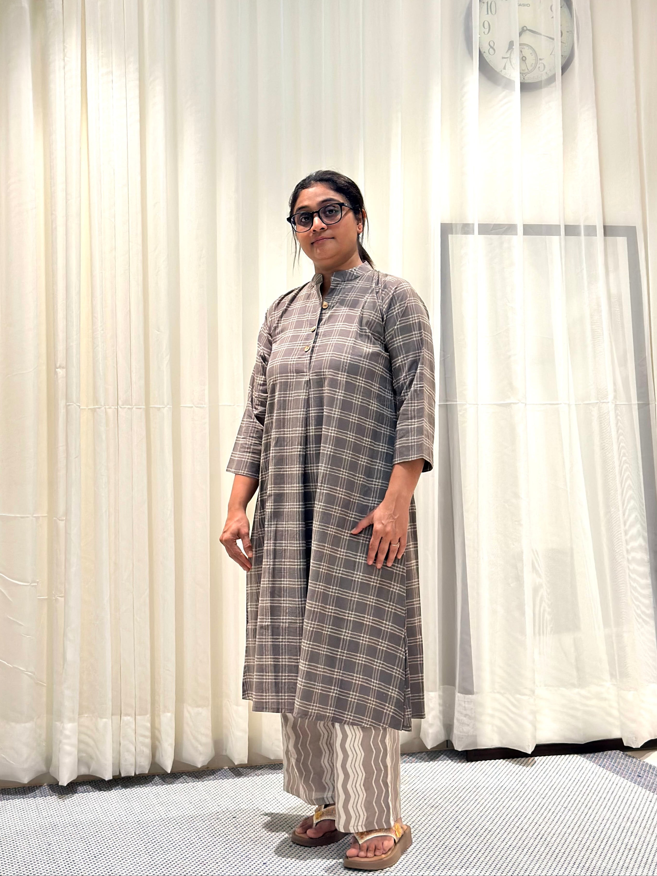 Soha Chex Hand Block-Printed Cotton Co-ord Set